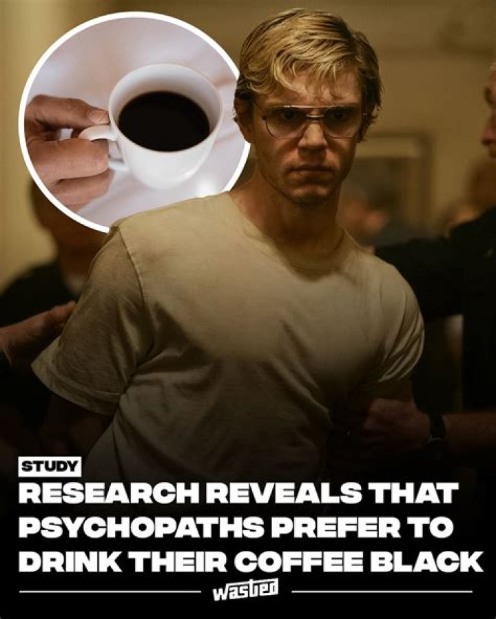 Are black coffee drinkers psychopaths?