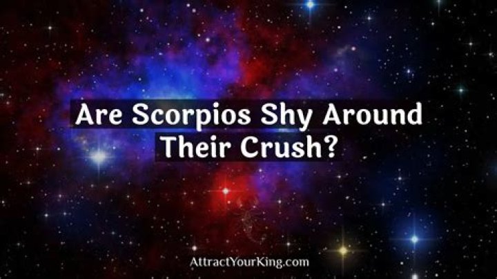 Are Scorpios shy around their crush?