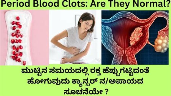 Are there eggs in period blood?