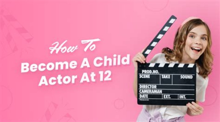 Can a 12 year old become an actress?
