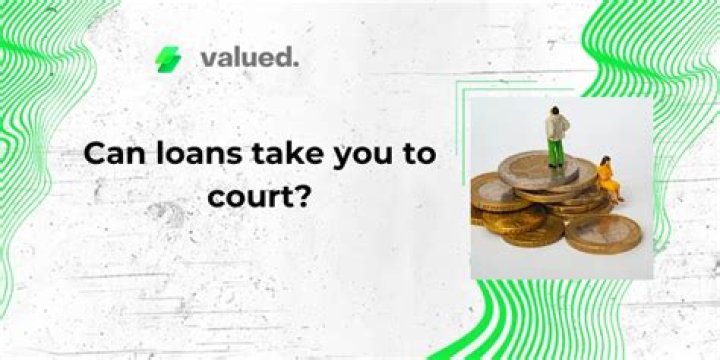Can a loan company take you to court for fraud?