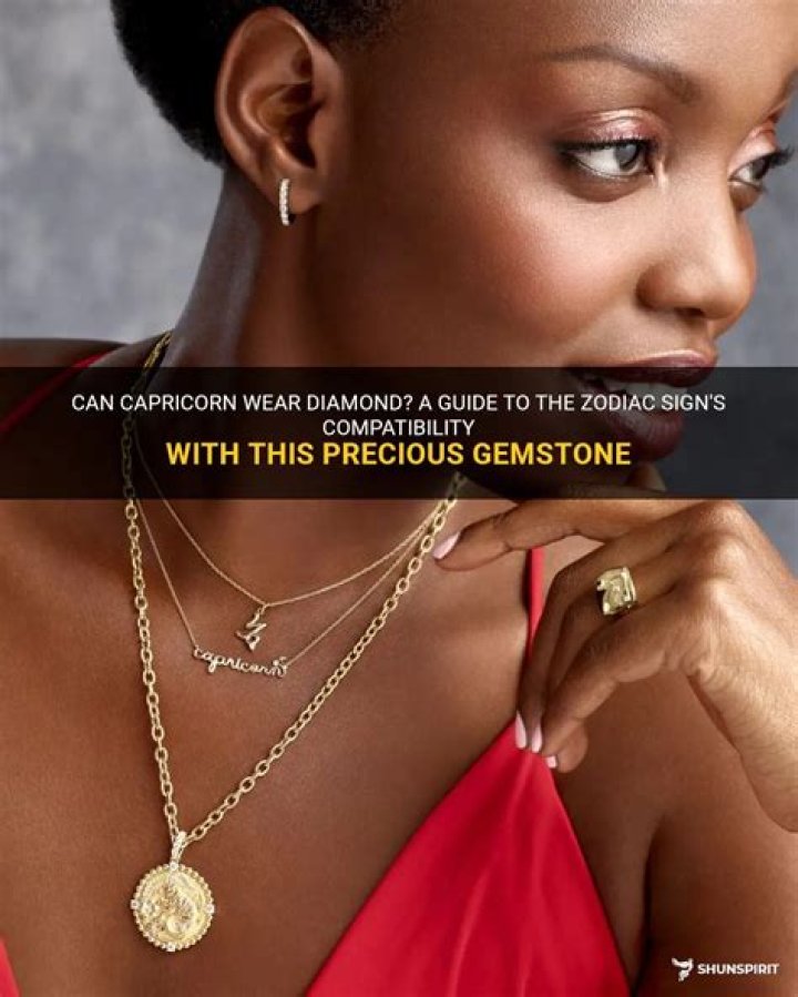 Can Capricorn wear diamond?