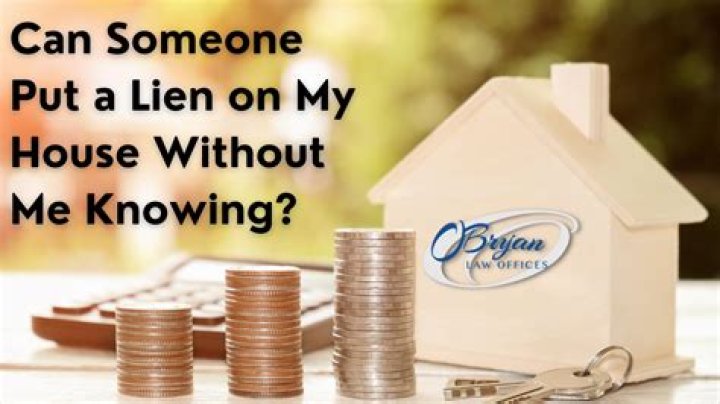 Can debt collectors put a lien on your house in Texas?