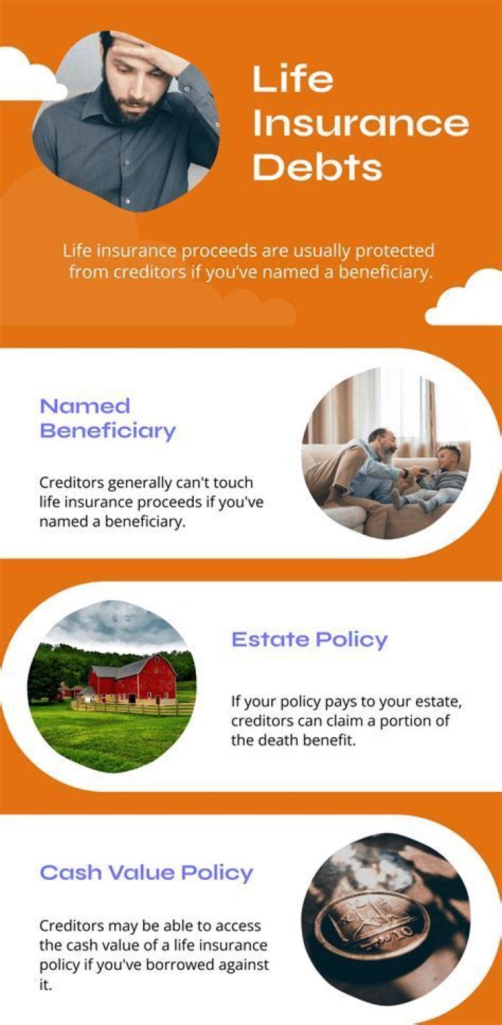 Can debtors take life insurance money?