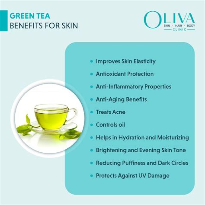 Can drinking green tea reduce wrinkles?