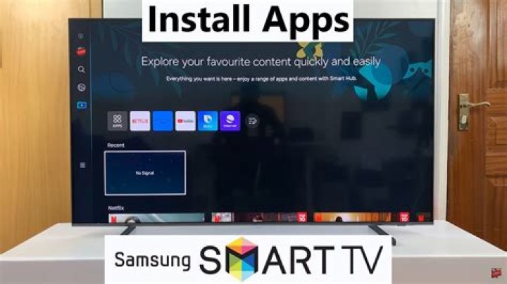 Can I add apps to my smart TV?