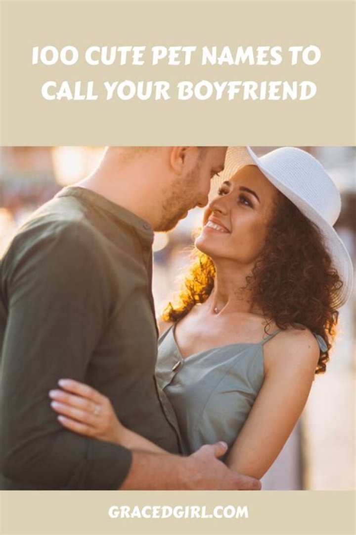 Can I call my boyfriend boo?