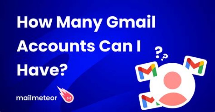 Can I have 2 Gmail accounts with same phone number?