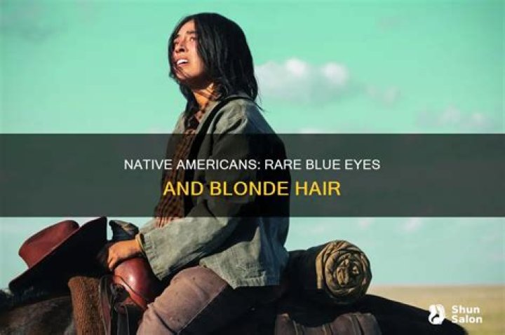 Can Native Americans have blue eyes?