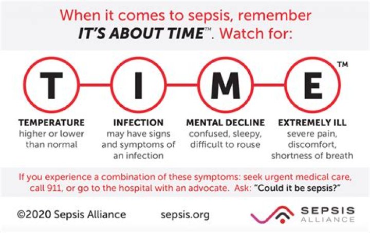 Can sepsis go away on its own?