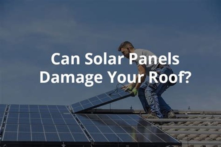 Can solar panels damage your roof?