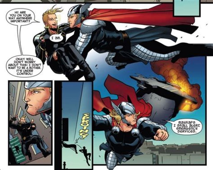 Can Thor fly without a weapon?