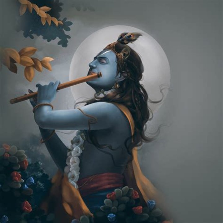 Can we keep Krishna photo with flute in home?