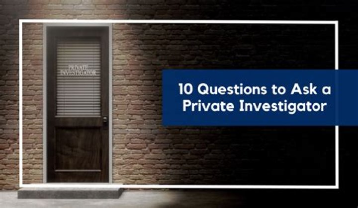 Can you ask a private investigator to leave?