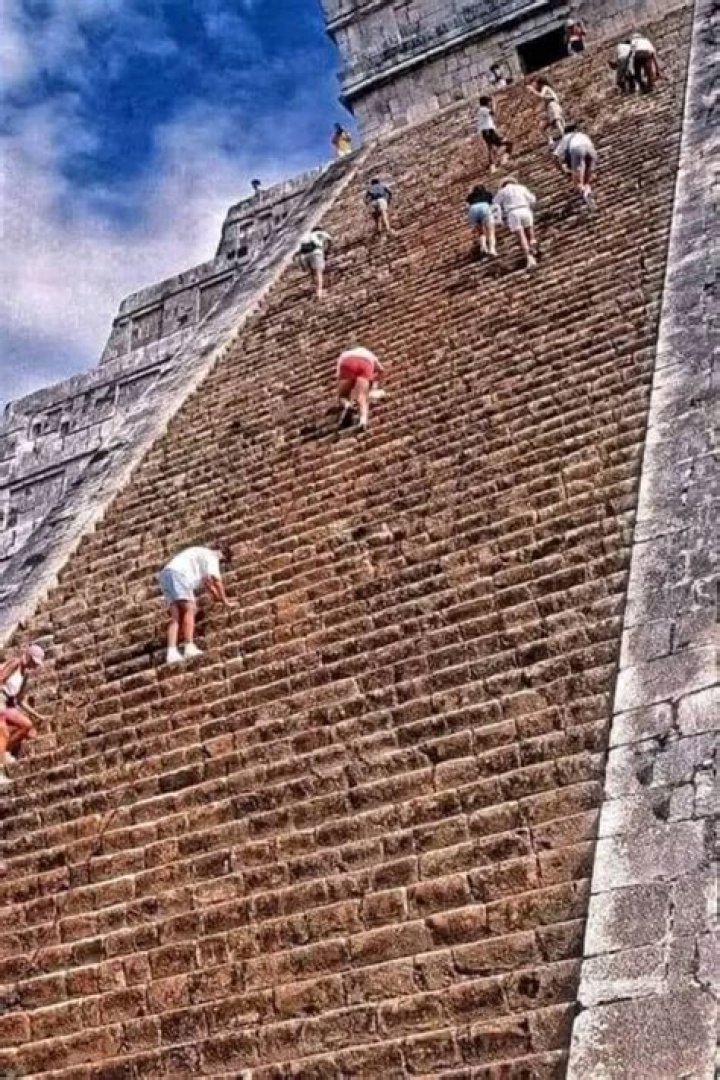 Can you climb the Pyramid of the Sun?