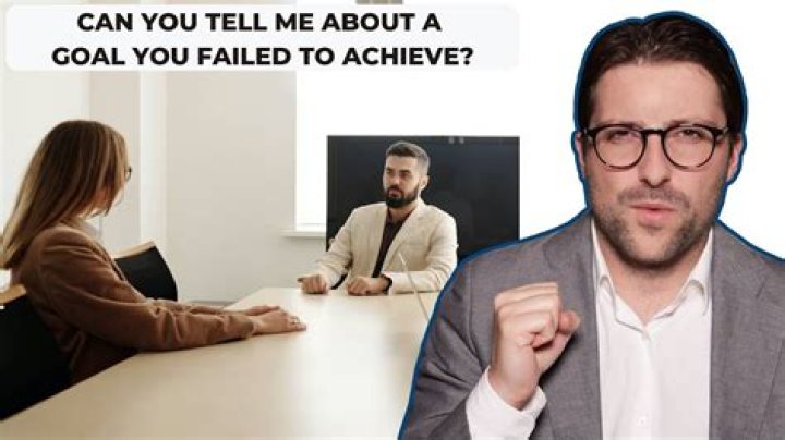 Can you describe a time when you failed to achieve a goal?