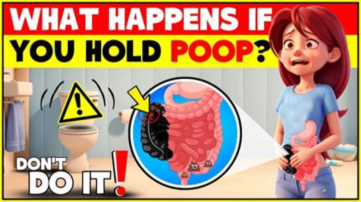 Can you poop while standing?