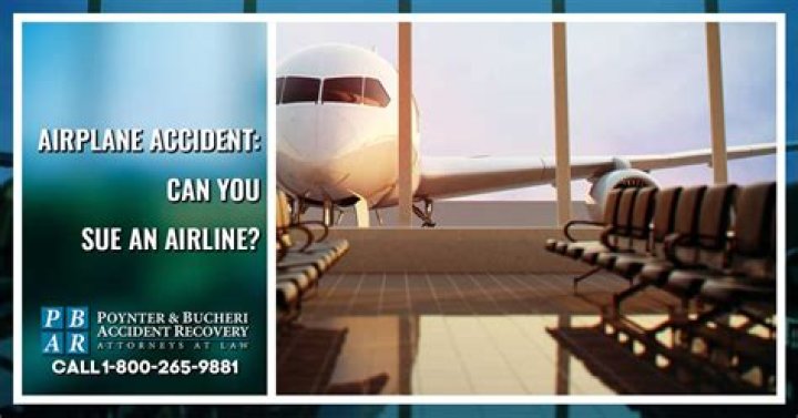 Can you sue an airline for injury?