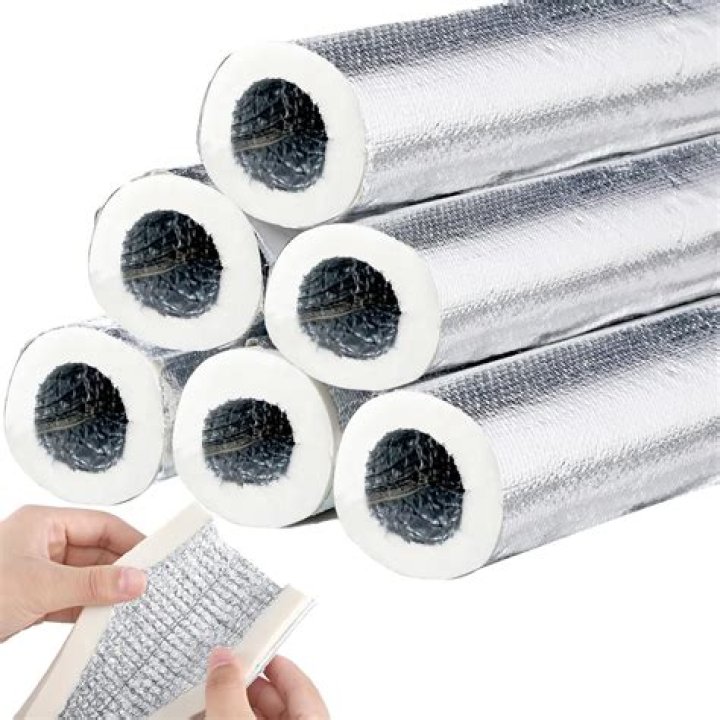 Can you use aluminum foil to wrap pipes?