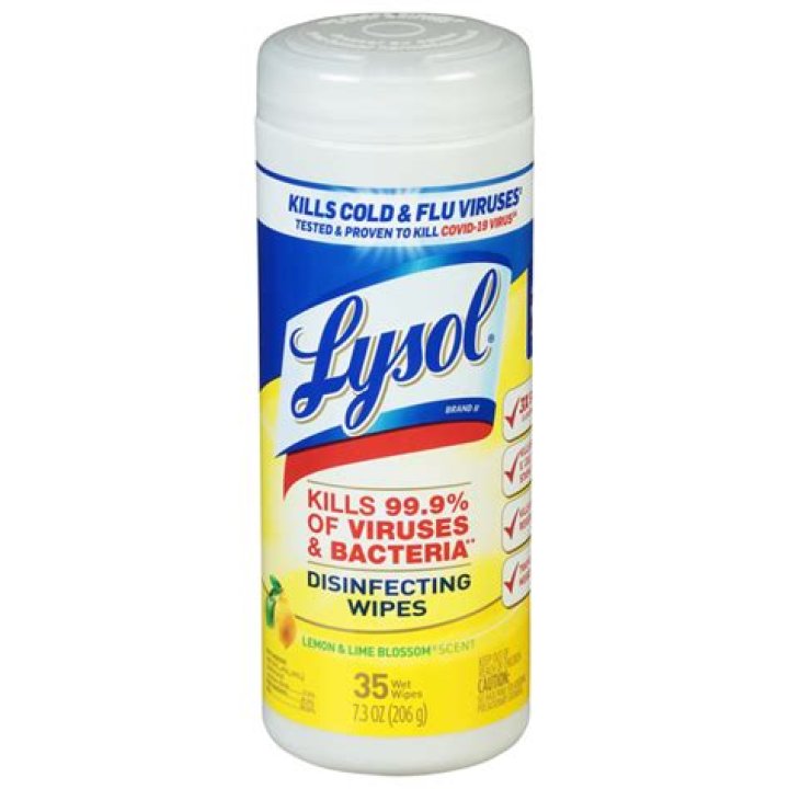 Can you use Lysol wipes on your hands?