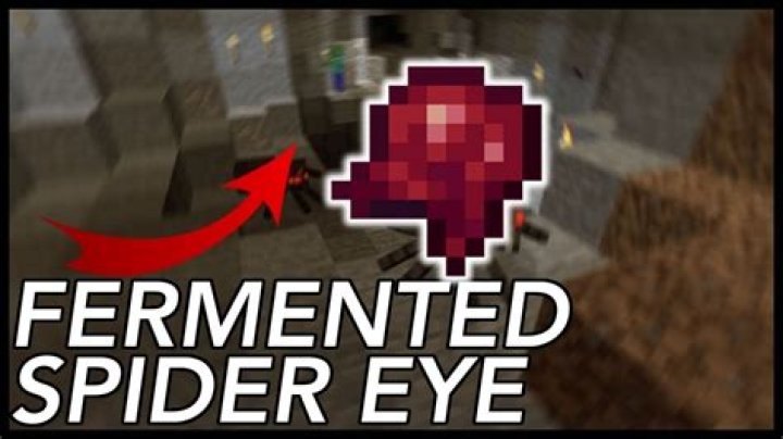 Can you use red mushroom to make fermented spider eye?