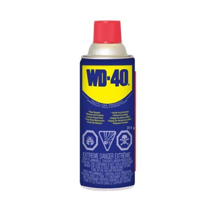 Can you use WD-40 on car bumpers?