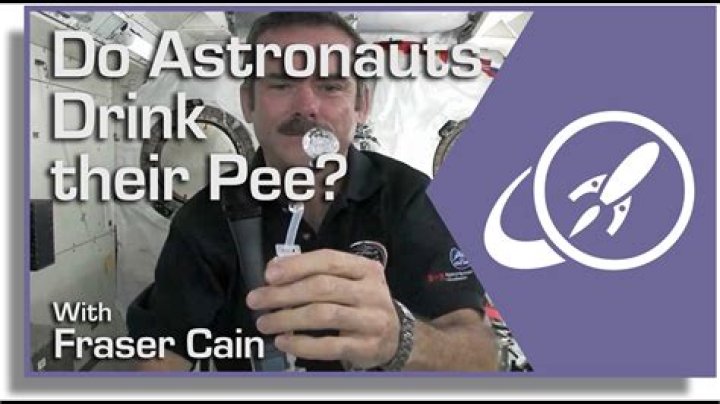 Do astronauts drink their pee?