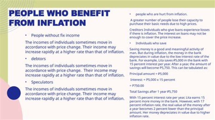 Do creditors benefit from inflation?