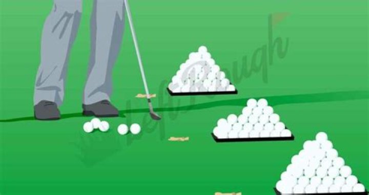 Do driving range balls go shorter?