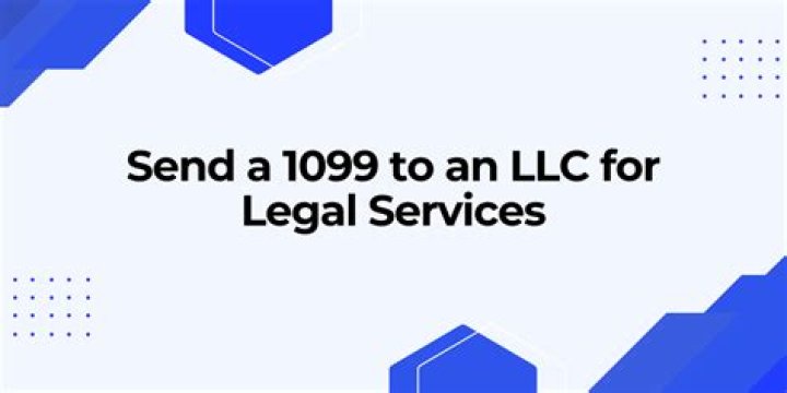 Do I send a 1099 to an LLC?