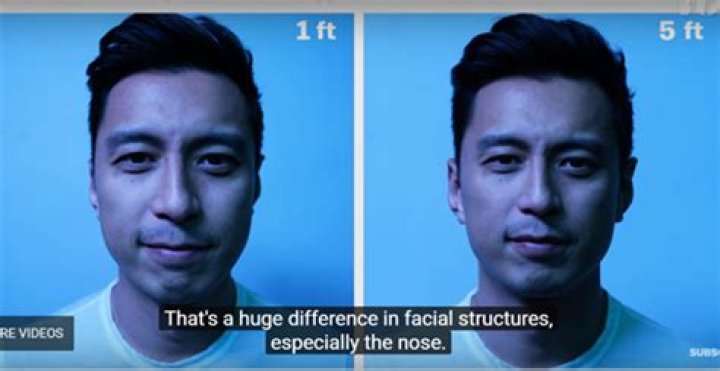 Do mirrors distort your face?