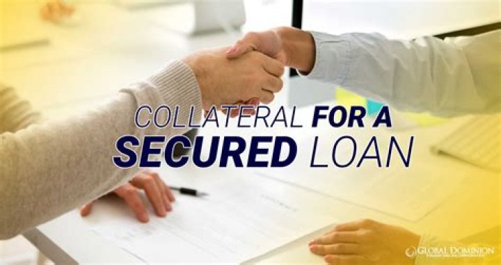 Do you have to put up collateral for a secured loan?