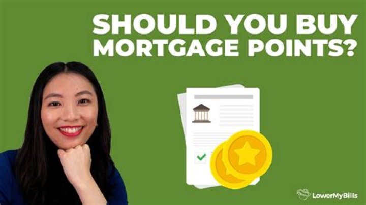 Do you save money by buying points on a mortgage?