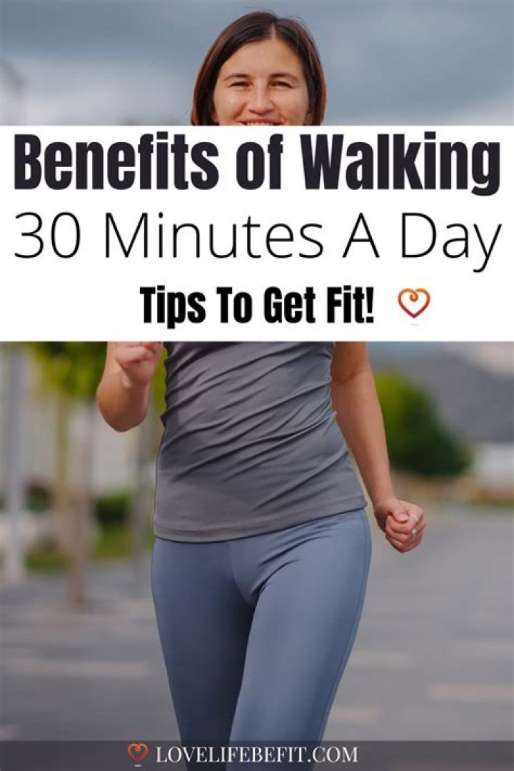 Does a 30 minute walk count as exercise?