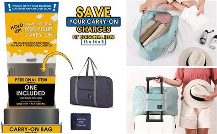 Does a laptop bag count as a carry-on?