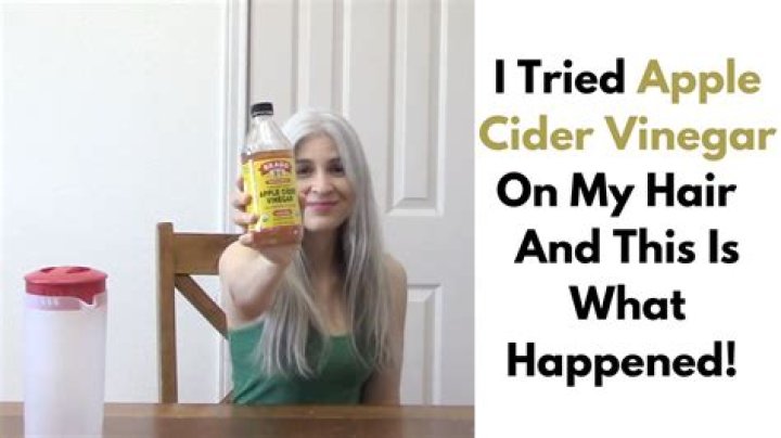 Does apple cider vinegar get rid of yellow hair?