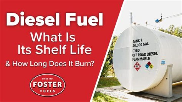 Does diesel have a longer shelf life than gasoline?