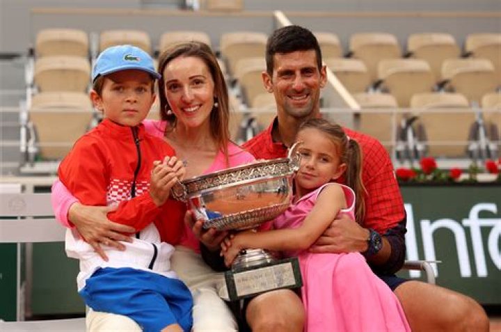 Does Djokovic have a child?