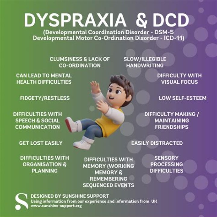 Does dyspraxia make you tired?