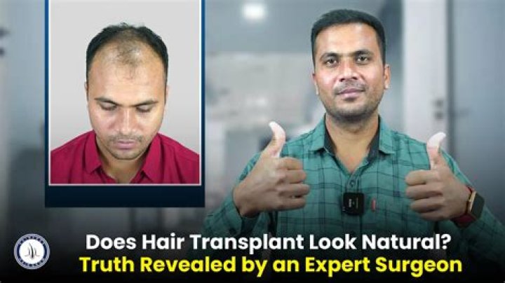 Does hair transplant look natural?