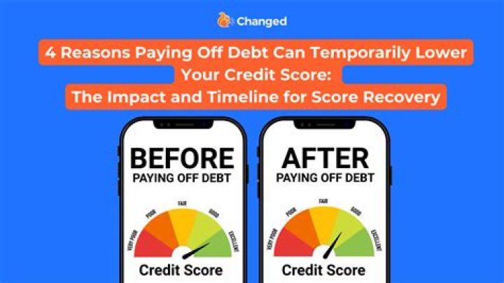 Does paying off a loan early lower your credit score?