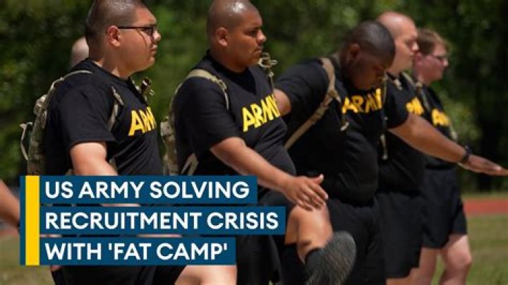 Does the Army have a fat camp?