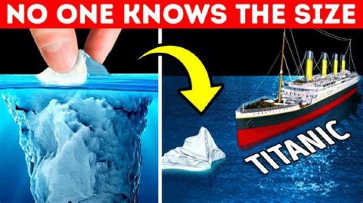 Does the iceberg that the Titanic hit still exist?