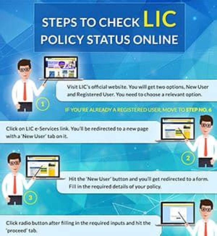 How can I get LIC policy statement?