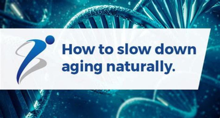 How can I slow down aging naturally?