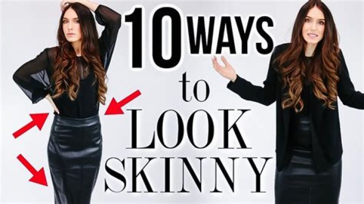 How can I stay skinny all day?