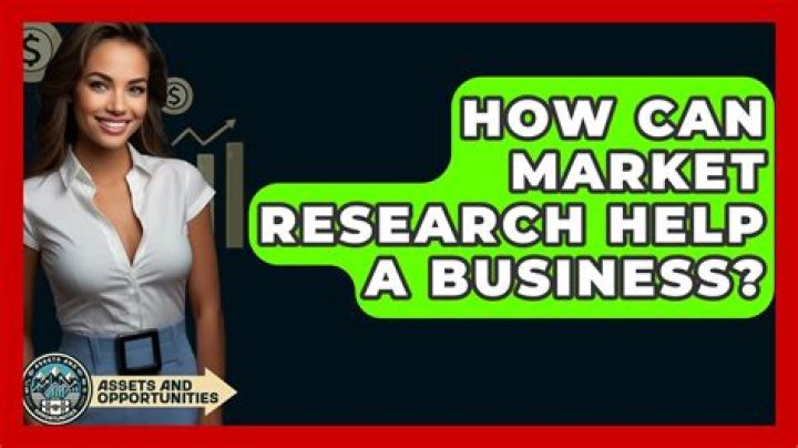How can market research help a business?