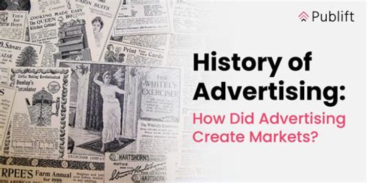 How did advertising create markers apex?