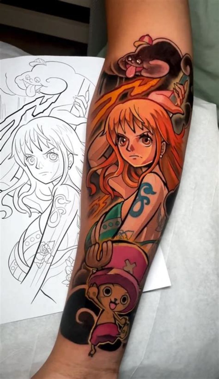 How did Nami's tattoo change?