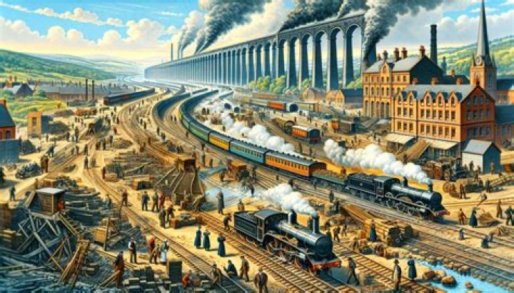 How did railroads impact business?